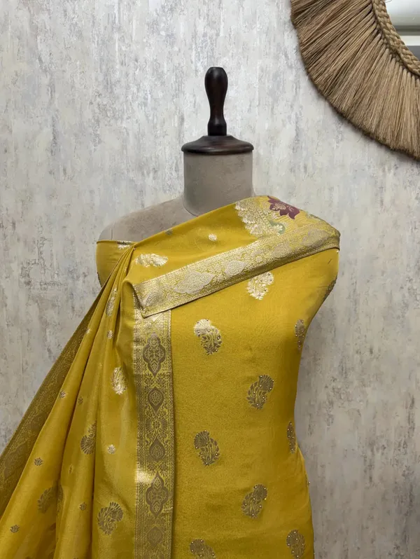 Tissue_Exquisite_Ensemble_Unstitched_Suits_Yellow