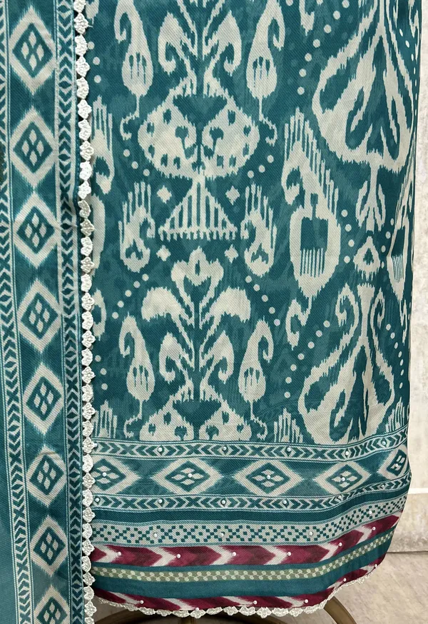 Luminous_Twill_Organza_Unstitched_Suits_Sage_Green