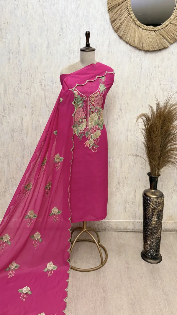 Natural_Luster_Of_Mul_Chanderi_Unstitched_Suits_Dark_Pink