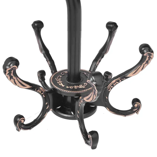 Black_Arto_Aluminium_Wall_Mount_360°_Swivel_Towel_Hooks