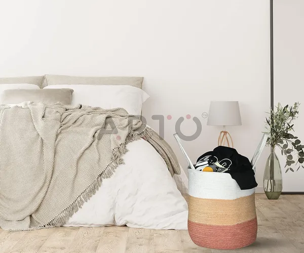 Multicolour_Arto_Cotton_Rope_Large_Woven_Baskets_For_Storage_Extra_Large_Woven_Laundry_Basket_For_Blankets_Living_Room_Large_Rope_Basket