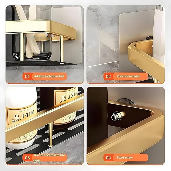Multicolour_Arto_Multipurpose_Self-Adhesive_Aluminium_Bathroom/Kitchen_Wall_Mounted_Storage_Organizer_Shelf_Holder/Rack/Bathroom_Accessories_.Pack_Of_1