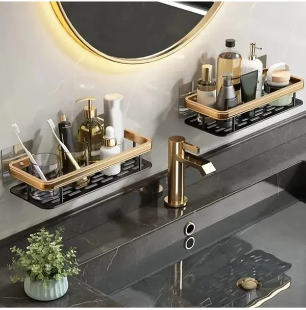 Multicolour_Arto_Multipurpose_Self-Adhesive_Aluminium_Bathroom/Kitchen_Wall_Mounted_Storage_Organizer_Shelf_Holder/Rack/Bathroom_Accessories_.Pack_Of_1
