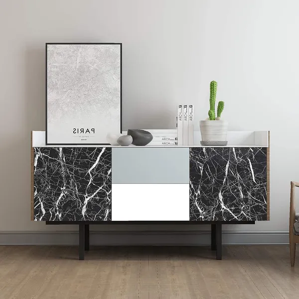 Black_Arto_Marble_Kitchen_Oil_Proof_Aluminium_Foil_Stickers,_Kitchen_Backsplash_Wallpaper,_Self-Adhesive_Wall_Sticker_Waterproof_Anti-Mold_And_Heat_Resistant_For_Walls_Drawer_Pack_Of_2