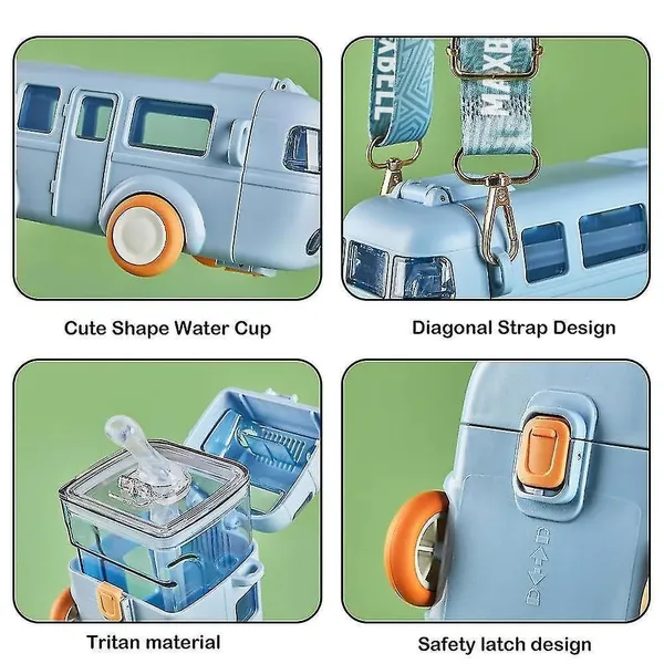 Multicolor_Joerres_Plastic_Aplic_Cute_Portable_Bus_Water_Bottle_With_Strap,Leakproof,Food_Grade_Bus_Shaped_With_Movable_Wheels_Drinking_Picnic_Bottle_With_Straw,Sipper_Bottle_For_Kids,Toddlers_500Ml,Multicolour