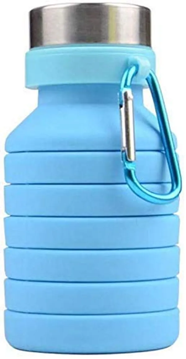 Multicolour_Arto_Ato_Bpa-Free_Food-Grade_Silicone_Collapsible_Reusable_Portable_Foldable_Leak_Proof_Water_Bottle_For_Travel_Camping_Hiking_Gym_Sports_Pack_Of_1_Bottle