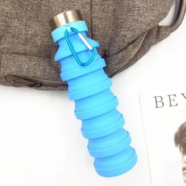 Multicolour_Arto_Ato_Bpa-Free_Food-Grade_Silicone_Collapsible_Reusable_Portable_Foldable_Leak_Proof_Water_Bottle_For_Travel_Camping_Hiking_Gym_Sports_Pack_Of_1_Bottle