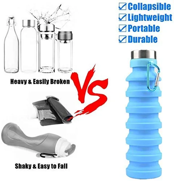 Multicolour_Arto_Ato_Bpa-Free_Food-Grade_Silicone_Collapsible_Reusable_Portable_Foldable_Leak_Proof_Water_Bottle_For_Travel_Camping_Hiking_Gym_Sports_Pack_Of_1_Bottle