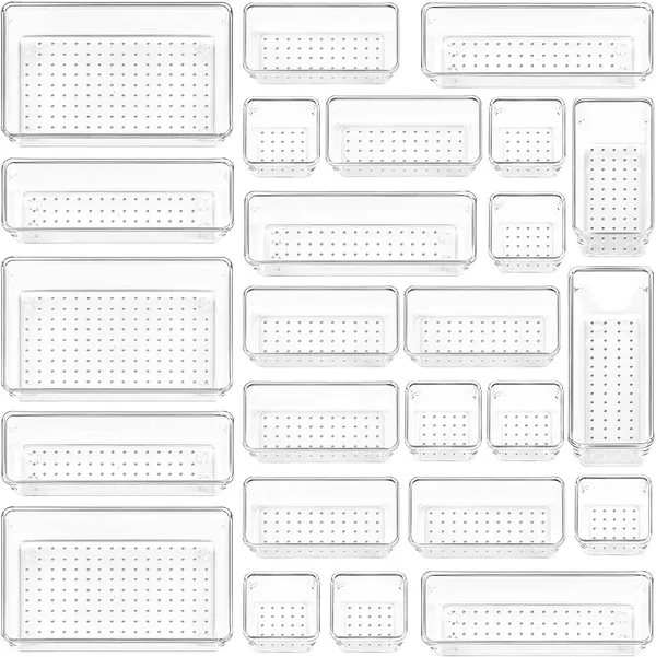 Transparent_Arto_Clear_Acrylic_Drawer_Organizer_Set_With_Various_Size_For_Bathroom,Bedroom_Dresser,Cosmetics_Makeup,Kitchen_Utensil,Office,Stationery,Drawer_Tray_Dividers,Vanity_Trays_Pack_Of_25