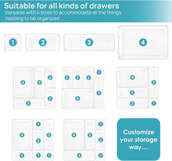 Transparent_Arto_Clear_Acrylic_Drawer_Organizer_Set_With_Various_Size_For_Bathroom,Bedroom_Dresser,Cosmetics_Makeup,Kitchen_Utensil,Office,Stationery,Drawer_Tray_Dividers,Vanity_Trays_Set_Of_9