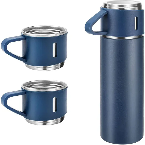 Multicolour_Double_Wall_Stainless_Steel_Vacuum_Insulated_Bottle_Water_Flask_Set_With_Two_Cups_Hot_&_Cold,_Assorted_Color,_For_Employees,_Corporate_Gift_Items_500_Ml,_Random_Color