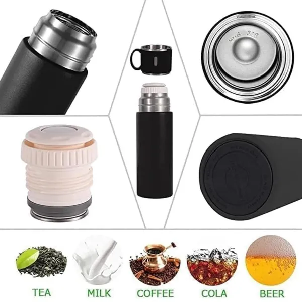 Multicolour_Double_Wall_Stainless_Steel_Vacuum_Insulated_Bottle_Water_Flask_Set_With_Two_Cups_Hot_&_Cold,_Assorted_Color,_For_Employees,_Corporate_Gift_Items_500_Ml,_Random_Color