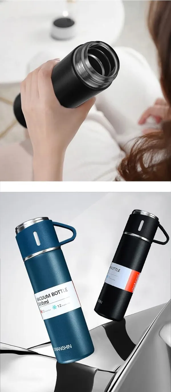Multicolour_Double_Wall_Stainless_Steel_Vacuum_Insulated_Bottle_Water_Flask_Set_With_Two_Cups_Hot_&_Cold,_Assorted_Color,_For_Employees,_Corporate_Gift_Items_500_Ml,_Random_Color