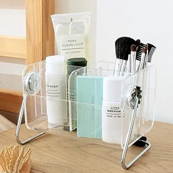 Transparent_Acrylic_Multipurpose_Holder_Box_For_Remote_Control,_Mobile_Phone,_Key_Storage,_Stationary,_Tv_Air-Conditioner_Remote_Control_Home_Desk_Storage_Stand_Organizer_Caddy_6_Slot