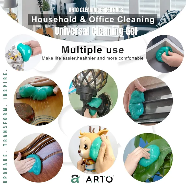 Multicolour_Arto_Multipurpose_Reusable_Slime_Gel_Putty_For_Dirt,_Dust_Cleaning_For_Home_Windows,_Gaps,_Car_Interior,_Pc,Laptop,Keyboards,Mobile_Phones,_Earphones_And_Gadgets_Pack_Of_2