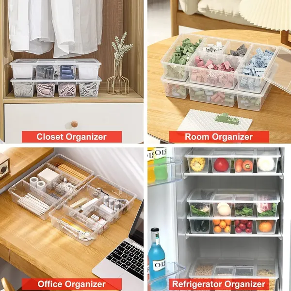 Transparent_Plastic_Veggie_Tray_With_Lid_5_Compartment_Food_Container_With_Dividers_Large_Serving_Tray_Travel_Snack_Containers_Saver_Snack_Box_Fruit,_Vegetable,_Salad,_Meal_Pack_Of_1