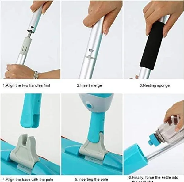 Multicolour_Arto_360_Degree_Spray_Mop_With_Removable_Washable_Cleaning_Pad,_Microfiber_Floor_Cleaning,_Quick,_Easy,_Multifunctional_Stainless_Steel_Multicolour