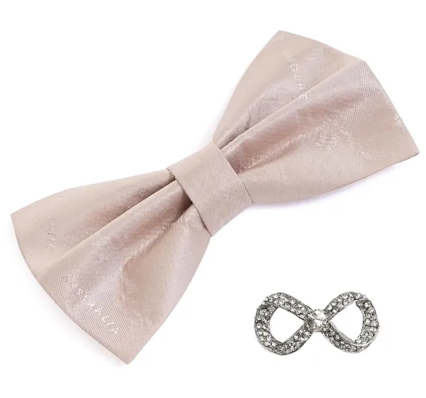Random_Stripe_Men's_Bow_Ties_Pre-Tied_Style_Formal_Satin_Classic_Bowtie_for_jacquard_Self-design_With_Stylish_brooch