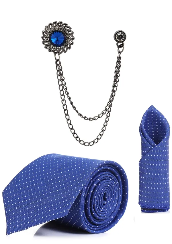 Necktie_With_Pocket_Square_&_Stylish_Brooch_Polka-Dots_Tie_Set_(PackOf_3)