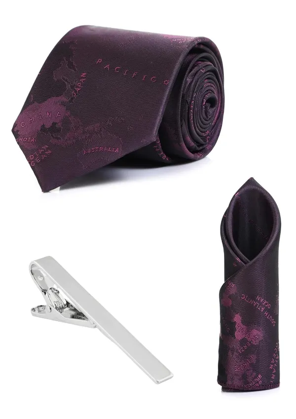 Necktie_With_Pocket_Square_&_Tiepin_Silver_Plated_Stilish_Combo_Set_For_Men