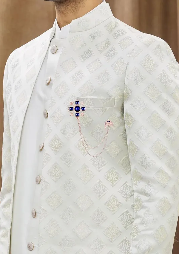 Voxon_Crystal_Crown_Hanging_Chain_Brooch_Suit_Pin,Vintage_Gold_Crown_Brooch,Suit_Stud,Shirt_Studs,Lapel_Pin_Accessories_for_Men_Women_(blue)
