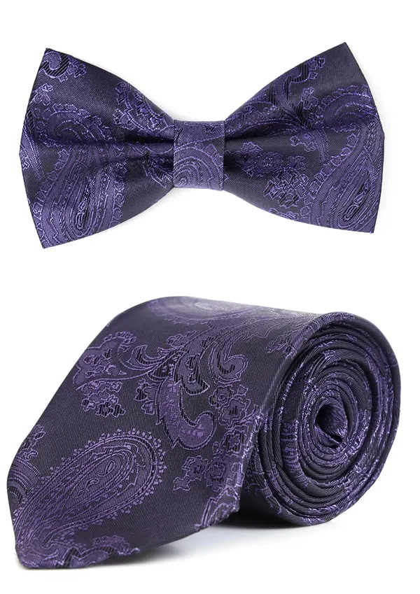 3-in-1_Combo_Set_�_Includes_1_Necktie,_1_Pre-tied_Bow_Tie,_and_1_Pocket_Square.