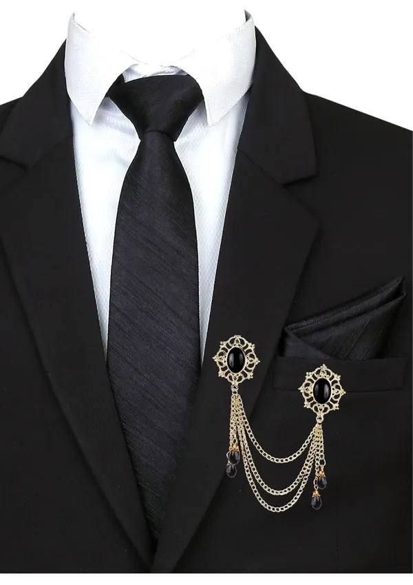 Voxon_Gem_Brooch_Lapel_Pin_Chain_for_Men_Suit_Tassel_Collar_Chains_for_Shirts_Badge_Hanging_Chains_Tuxedo_Accessories_Colorful_Hat_Scarf_Tie_Pins_for_Women_Men_Father's_Day_Gift