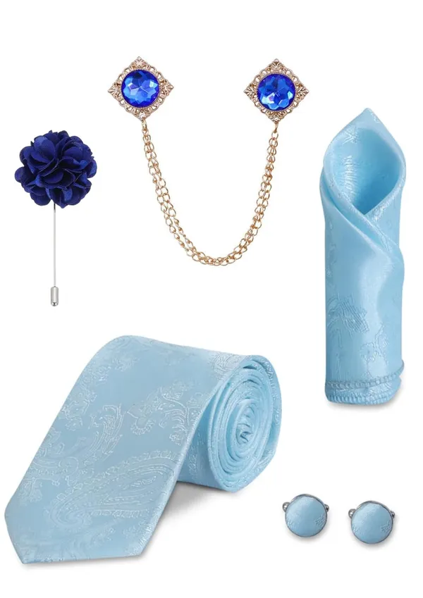 Premium_Men_Navy_Blue_Tie_Combo_Set_|_Necktie,_Pocket_Square,_Brooch,_Lapel_Pin_&_Cufflinks_|_Wedding,_Party_&_Formal_Gift_Set_for_Men_(15_Colors_Available)