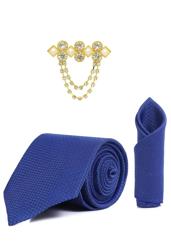 Complete_Combo_Set_�_Includes_1_Premium_Necktie,_1_Matching_Pocket_Square,_and_1_Stylish_Brooch_for_a_sharp_and_elegant_look_Micro_fiber