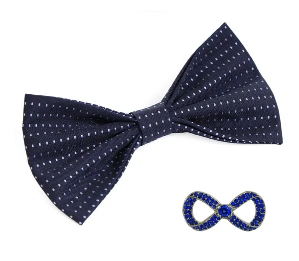 Random_Stripe_Bow_Tie_For_Men_Polka-Dots_Bowtie_With_Brooch