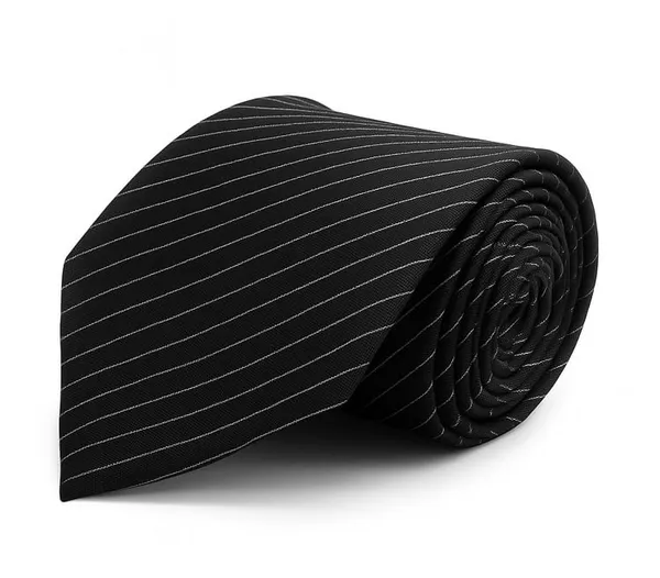 Premium_Men_Necktie_with_Brooch_|_Black_Striped_Silk_Tie_for_Wedding,_Party_&_Office_Wear_|_7_Elegant_Colors