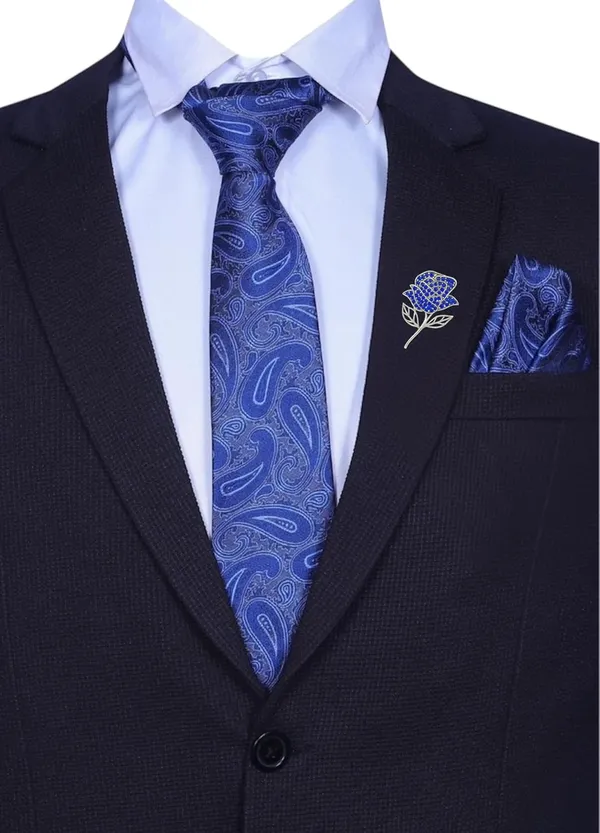 Men_Premium_Necktie_Set_with_Matching_Pocket_Square_&_Rose_Brooch_�_9_Elegant_Color_Options_|_Formal_Combo