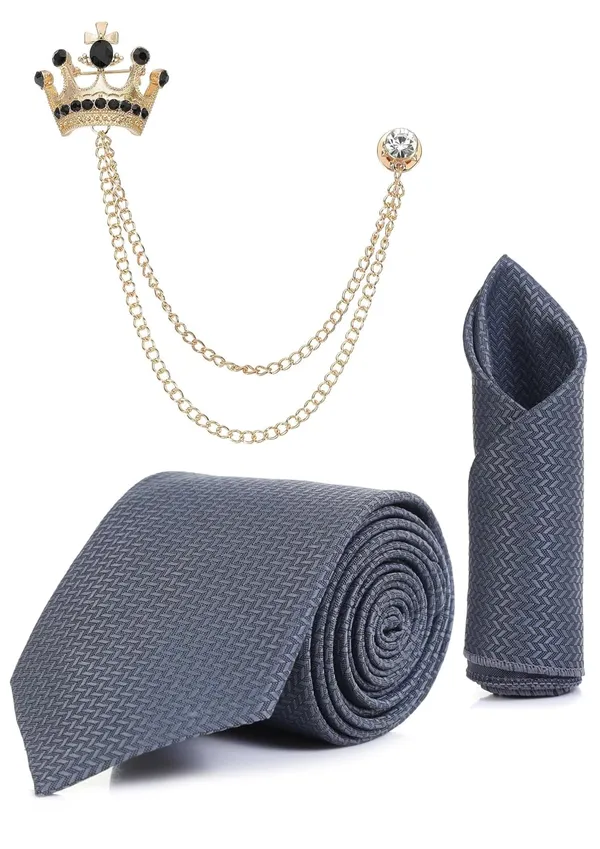Premium_Men_Necktie,_Pocket_Square_&_Brooch_Combo_Set_Formal_Wear_�_Available_in_9_Colors