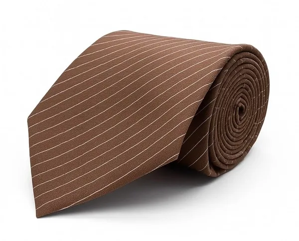 Premium_Men_Necktie_with_Brooch_|_Black_Striped_Silk_Tie_for_Wedding,_Party_&_Office_Wear_|_7_Elegant_Colors