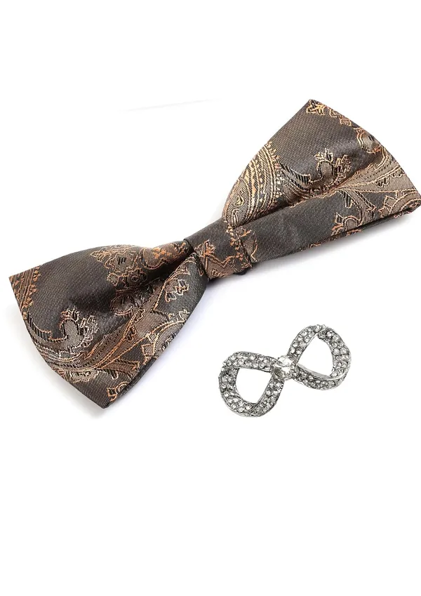 Random_Stripe_Men's_Bow_Ties_Pre-Tied_Style_Formal_Satin_Classic_Bowtie_for_Jacquard_with_Brooch