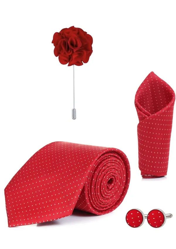 Random_Stripe_Premium_Necktie_Gift_Set_for_Men_Tie,_Pocket_Square,_Cufflinks_&_Brooch_Formal_Wear_(9_Colors)