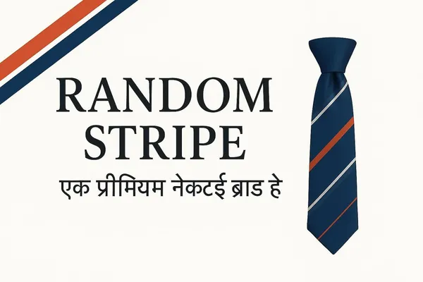 Random_Stripe_Necktie_For_Men_Micro_Fiber_Polka_Dots_Design_Fabric_Tie_with_Gifted_Box