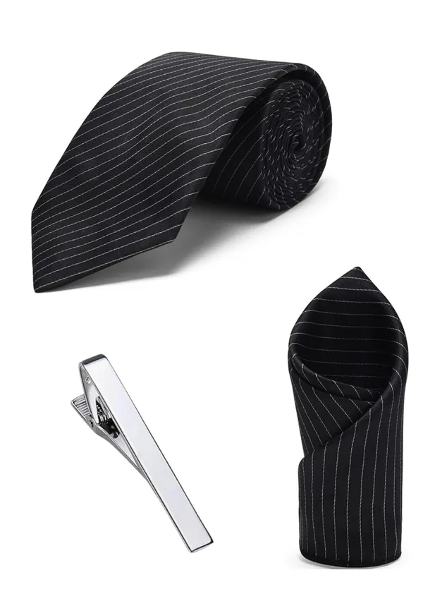 Necktie_With_Pocket_Square_&_Tiepin_Silver_Plated_Stilish_Self-Lining_Combo_Set_For_Men_(Gifted_Box)