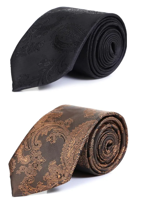 Necktie_For_Men_2_Tie_Combo_Pack_�_A_complete_set_for_every_formal_&_casual_occasion.