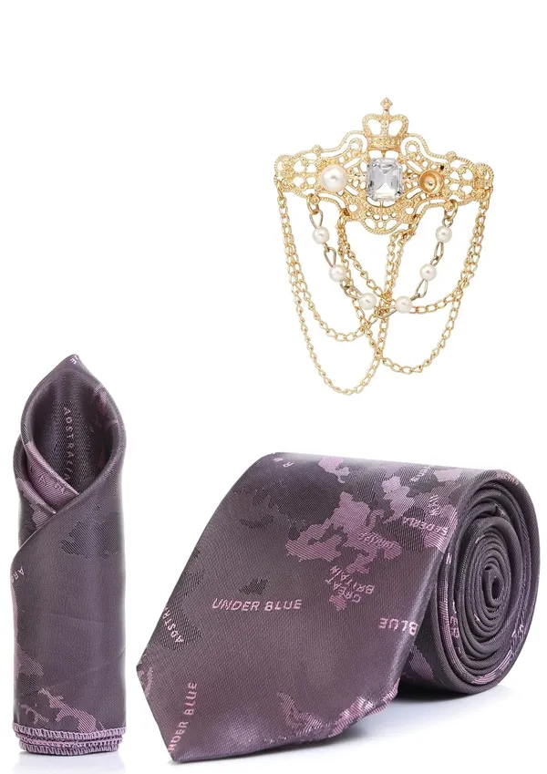 Necktie_With_Pocket_Square_&_Stilish_Lapel_Brooch_Set_For_Men_Gifted_Box_(3_Items)