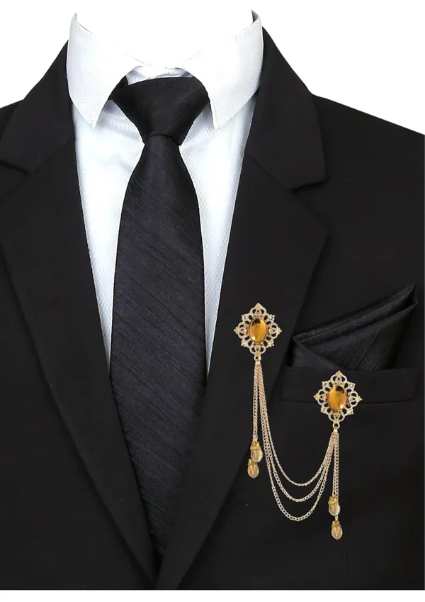 Voxon_Gem_Brooch_Lapel_Pin_Chain_for_Men_Suit_Tassel_Collar_Chains_for_Shirts_Badge_Hanging_Chains_Tuxedo_Accessories_Colorful_Hat_Scarf_Tie_Pins_for_Women_Men_Father's_Day_Gift