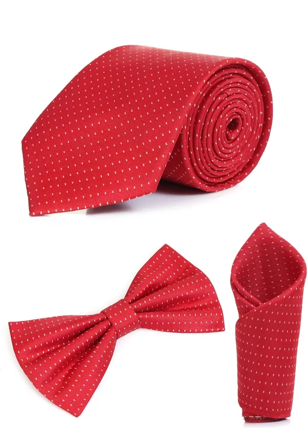 Necktie_With_Bow_&_Pocket_Square_Set_12_Attractive_Colors_�_Choose_the_perfect_shade_to_match_your_outfit_and_mood.