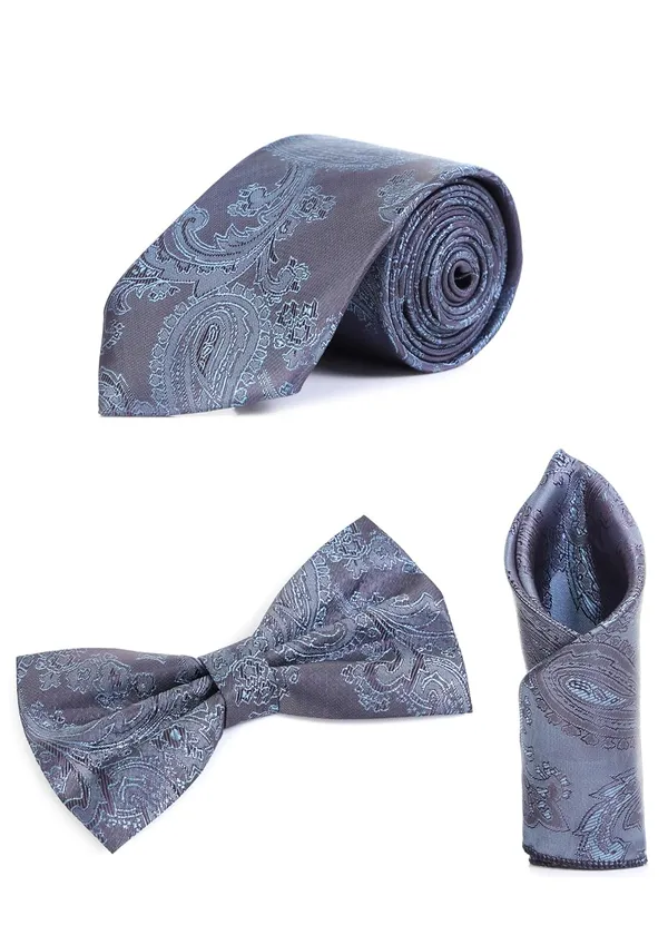 3-in-1_Combo_Set_�_Includes_1_Necktie,_1_Pre-tied_Bow_Tie,_and_1_Pocket_Square.