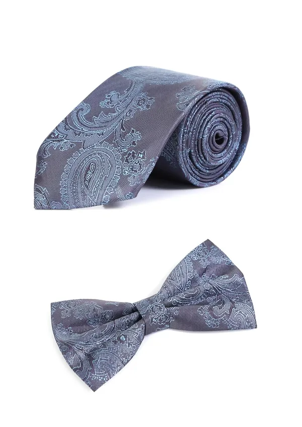 3-in-1_Combo_Set_�_Includes_1_Necktie,_1_Pre-tied_Bow_Tie,_and_1_Pocket_Square.