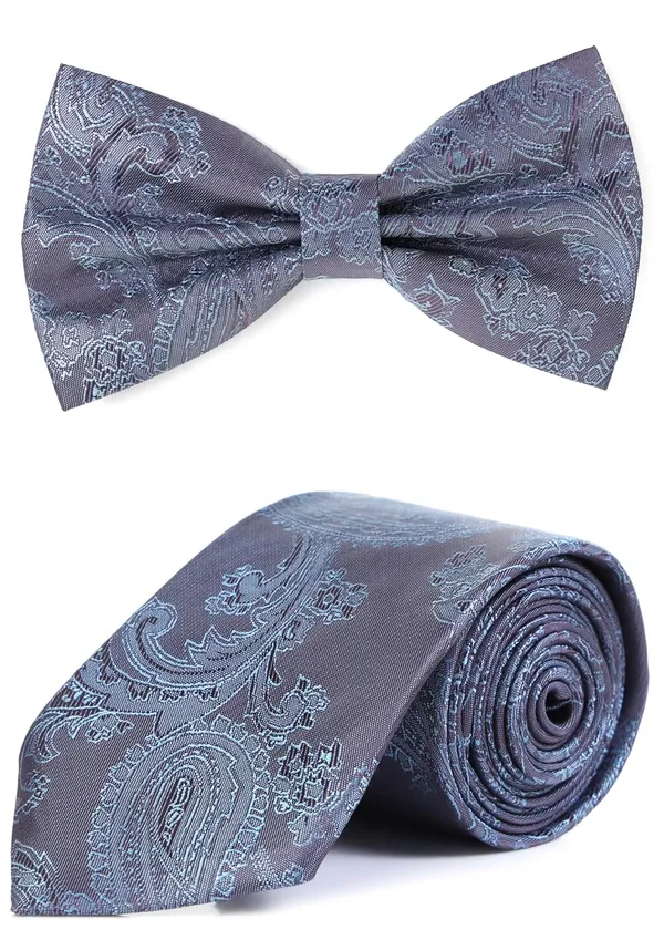 3-in-1_Combo_Set_�_Includes_1_Necktie,_1_Pre-tied_Bow_Tie,_and_1_Pocket_Square.