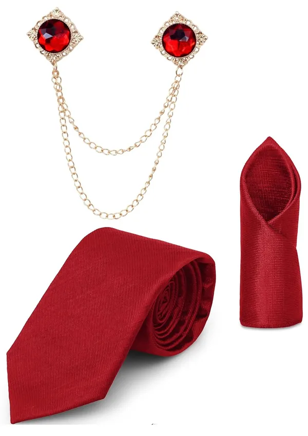 Tie_Set_For_Men_Pack_of_3_With_Box_Includes_1_Neckties,_1_Pocket_Square,_1_Lapel_Brooch