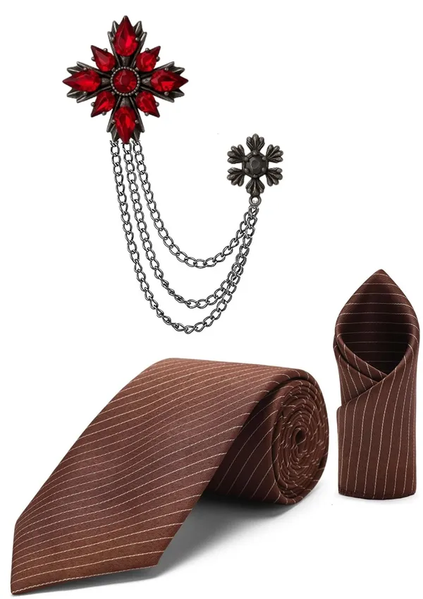 necktie_For_Men_Complete_Combo_Set_�_Stylish_necktie,_matching_pocket_square_&_premium_brooch_included_Self-Lining
