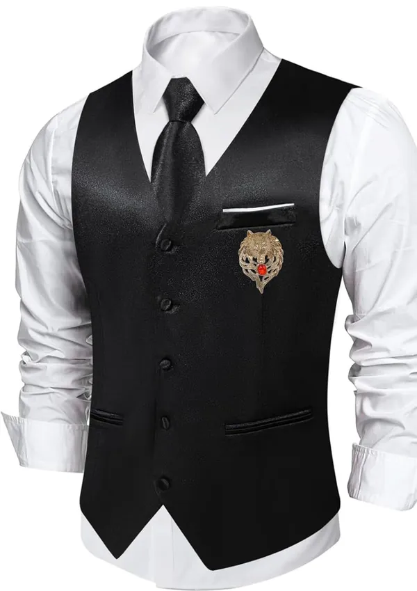 Voxon_Tiger_Head_Brooch_Pins._Gold_Silver_Animal_Lapel_Pin,Charm_Lion_Coat_Collar_Brooch_for_Men_Suit_Pin_(Gold_Red)