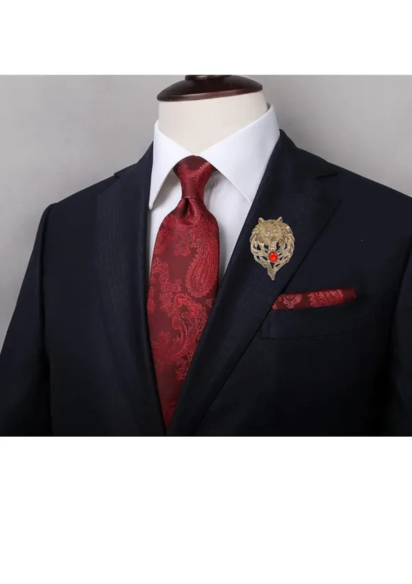 Voxon_Tiger_Head_Brooch_Pins._Gold_Silver_Animal_Lapel_Pin,Charm_Lion_Coat_Collar_Brooch_for_Men_Suit_Pin_(Gold_Red)