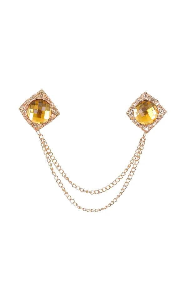Voxon_Men's_Gem_Brooch_Lapel_Pin_Badge_Hanging_Chains_Collar_Brooches_Pin_for_Career_Suit_Tuxedo_of_Shirts_Tie_Hat_Scarf_for_Boyfriend_Father_Birthday_Gift_(gold)